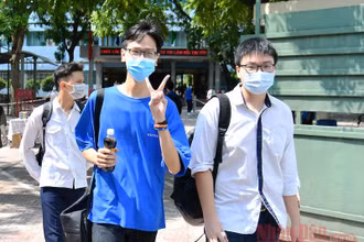 Thí sinh Kỳ thi tốt nghiệp trung học phổ thông 2021. Ảnh: THỦY NGUYÊN