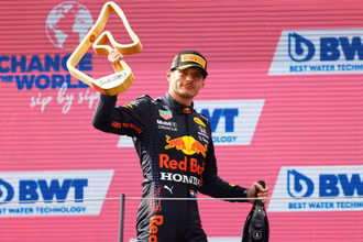 Max Verstappen giành chiến thắng tại GP Áo. (Ảnh: F1)