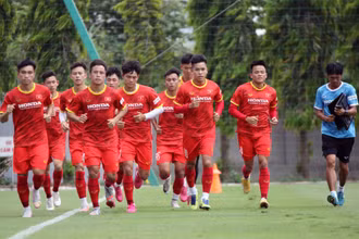 ĐT U22 Việt Nam sẽ hội quân trở lại vào ngày 10/8 để chuẩn bị tham dự Vòng loại U23 châu Á 2022. (Ảnh: VFF)