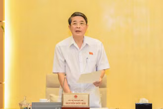 Phó Chủ tịch Quốc hội Nguyễn Đức Hải chủ trì phiên họp đầu giờ chiều 13/7 của Ủy ban Thường vụ Quốc hội. Ảnh: Duy Linh