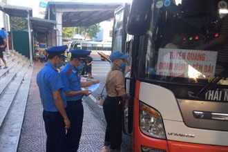 Cơ quan chức năng Lai Châu kiểm soát chặt hoạt động vận chuyển hành khách liên tỉnh của các doanh nghiệp.