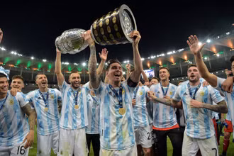 Trận chung kết trong mơ khép lại với kết thúc ngọt ngào cho Argentina và đặc biệt là cá nhân Messi. (Ảnh: Copa America)
