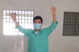 Bệnh nhân Đặng Minh T là một trong hai bệnh nhân mắc Covid-19 chuyển biến nặng được Bệnh viện đa khoa Long An điều trị thành công.