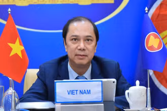 Thứ trưởng Ngoại giao Nguyễn Quốc Dũng. (Ảnh: Bộ Ngoại giao)