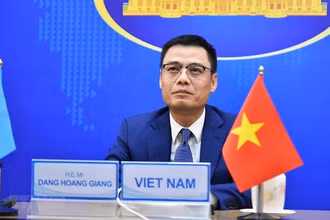 Thứ trưởng Ngoại giao Đặng Hoàng Giang. (Ảnh: TTXVN)
