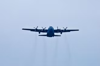 Ảnh minh họa máy bay quân sự C-130 Hercules. (Nguồn: PIXABAY)