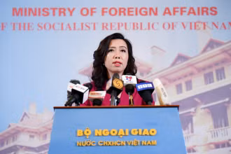 Người phát ngôn Bộ Ngoại giao Việt Nam Lê Thị Thu Hằng. (Ảnh: Bộ Ngoại giao Việt Nam)