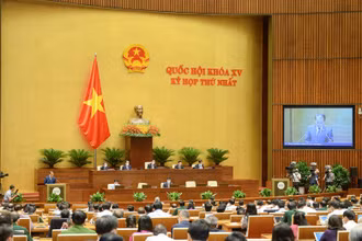 Kỳ họp thứ nhất, Quốc hội khoá XV. 