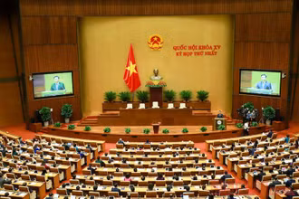 Quang cảnh phiên họp ngày 20-7. Ảnh: QUANG HOÀNG