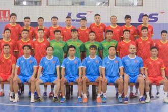 ĐT Futsal Việt Nam hội quân với lực lượng giàu kinh nghiệm và đã xuất sắc vượt qua hai trận play-off để góp mặt tại VCK FIFA Futsal World Cup Lithuania 2021. (Ảnh: VFF)