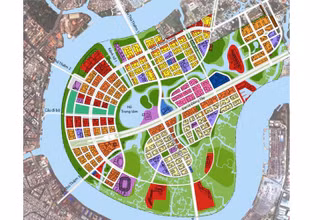 Quy hoạch Khu đô thị mới Thủ Thiêm. (Ảnh: thuthiem.hochiminhcity.gov.vn)