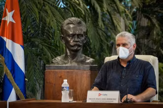 Bí thư thứ nhất Đảng Cộng sản Cuba, Chủ tịch Miguel Díaz-Canel Bermúdez. (Ảnh: Granma)