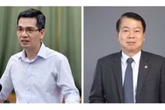 Ông Võ Thành Hưng (trái) và ông Nguyễn Đức Chi. (Ảnh: VGP)