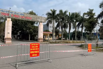 Khu đô thị Việt Mỹ, nơi xuất hiện những ca dương tính với virus SARS-CoV-2 đầu tiên của huyện Cẩm Giàng.