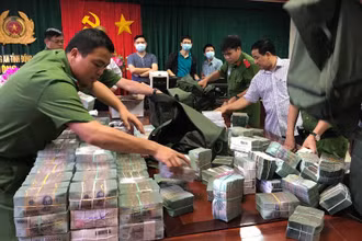Tang vật thu giữ hơn 100 tỷ đồng.