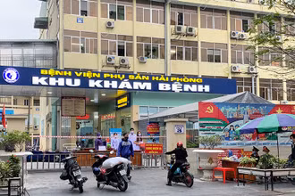 Tình trạng phong tỏa tại Bệnh viện Phụ sản Hải Phòng sẽ được dỡ bỏ từ ngày 9-2.