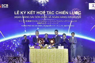 Lễ ký thoả thuận hợp tác chiến lược giữa hai ngân hàng