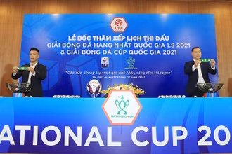 Bốc thăm Giải bóng đá hạng nhất.