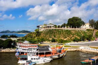 Pháo Đài, một thắng cảnh của Hà Tiên.