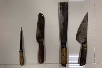 Hung khí gây án của đối tượng Vi Văn Bảy.