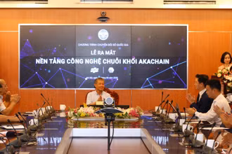 Buổi lễ ra mắt nền tảng công nghệ chuỗi khối akaChain.l