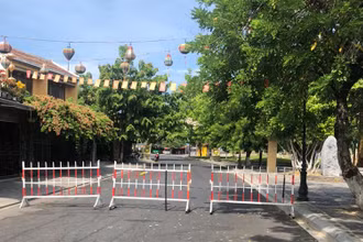 Phố cổ Hội An trong những ngày cách ly xã hội.