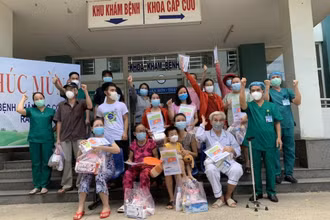 Các bệnh nhân được công bố khỏi bệnh.