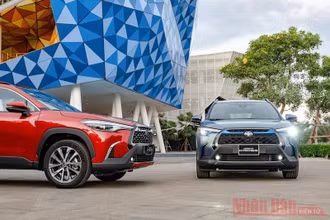 Mẫu Corolla Cross của Toyota tại Việt Nam có giá từ 720 triệu đồng