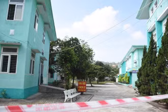 Nam bệnh nhân dương tính với SARS-CoV-2 đang được điều trị tại Bệnh viện Phổi Đà Nẵng
