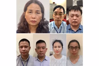 Các bị can bị khởi tố.