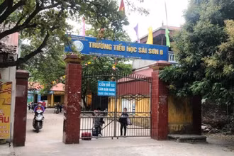 Trường tiểu học Sài Sơn B. (Ảnh: IT)