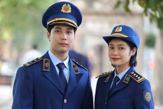 Trang phục mới của lực lượng Quản lý thị trường sẽ chính thức được sử dụng từ ngày 3-7-2021.