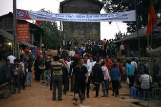 Chợ tình Khau Vai. Ảnh: NDĐT