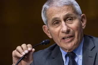 Tiến sĩ Anthony Fauci, cố vấn y tế chính của Tổng thống Mỹ về đại dịch. (Ảnh: AP)