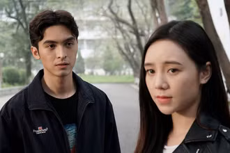 Quỳnh Kool và Công Dương trong phim.