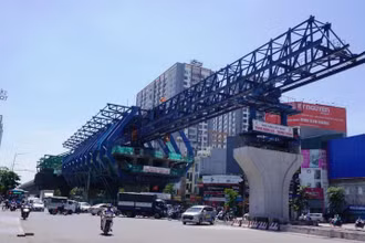 Đường Vành đai 2 trên cao và dưới thấp đang được đẩy nhanh tiến độ.