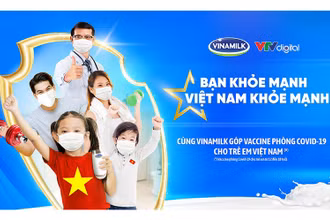 Banner của chiến dịch. (Ảnh: VInamilk)