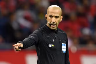 Trọng tài Ali Sabah Adday Al-Qaysi. (Ảnh: FIFA)