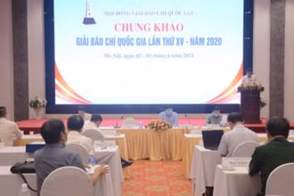 Bế mạc Chung khảo Giải Báo chí quốc gia lần thứ XV năm 2020.