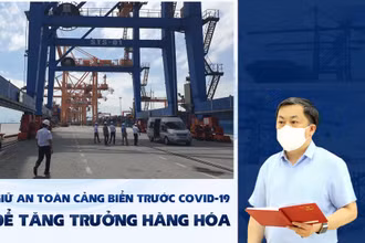 Giữ an toàn cảng biển trước Covid-19 để tăng trưởng hàng hóa