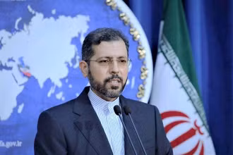 Người phát ngôn Bộ Ngoại giao Iran Saeed Khatibzadeh. (Ảnh: Tehran Times)