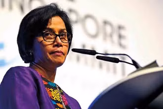 Bộ trưởng Tài chính Indonesia Sri Mulyani Indrawati kêu gọi G20 hợp tác nhằm vượt qua những trở ngại đang làm chậm tăng trưởng toàn cầu.(Nguồn: Reuters)