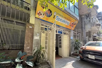 Một cơ sở của iSpeaking tại Lạc Trung đã dừng hoạt động. (ẢNH: SƠN BÁCH)