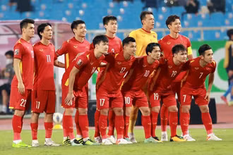 Đội tuyển Việt Nam (Ảnh: TTXVN)