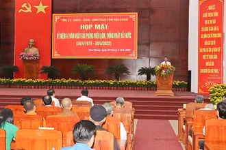 Họp mặt kỷ niệm 47 năm đại thắng mùa xuân năm 1975.