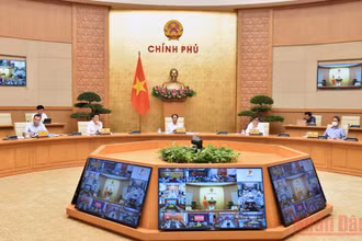 Toàn cảnh phiên họp. (Ảnh: ĐỨC TUÂN)