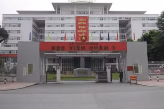 Học viện Quân y. (Ảnh: TTXVN)