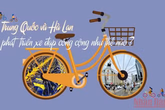Trung Quốc và Hà Lan phát triển xe đạp công cộng như thế nào?