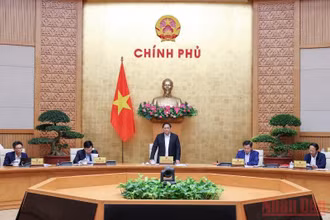 Thủ tướng Phạm Minh Chính chủ trì phiên họp Chính phủ chuyên đề về quy hoạch.