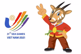 Sao La, linh vật của SEA Games 31. (Ảnh: BTC)